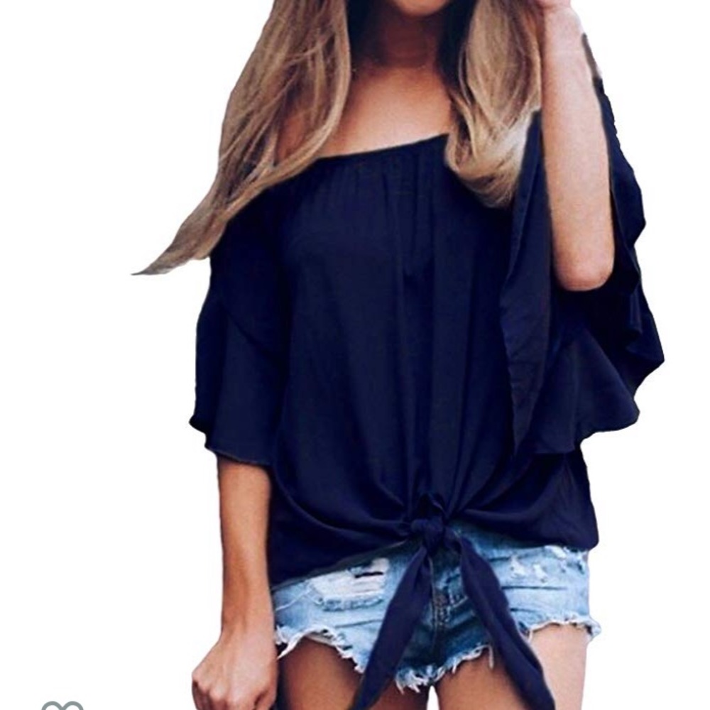 Beautiful Woman Top Blouse - image 2